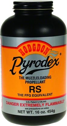 Picture of Hodgdon RS Pyrodex RS Muzzleloading Powder, Rifle & Shotgun Powder State Laws Apply