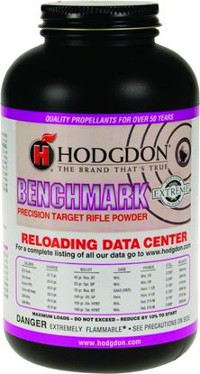 Picture of Hodgdon BM1 Benchmark Rifle Smokeless Powder, 1Lb Can, State Laws Apply