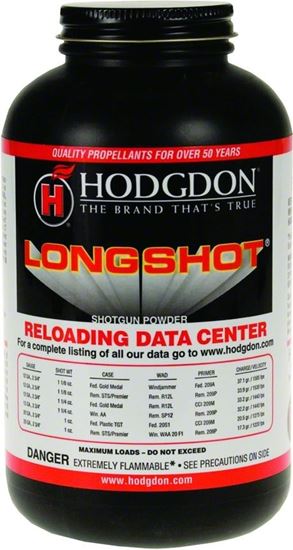 Picture of Hodgdon LS1 Longshot Pistol/Shotgun Smokeless Powder, 1Lb, Can State Laws Apply