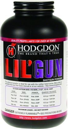 Picture of Hodgdon LIL1 Lil' Gun Pistol/Shotshell Smokeless Powder, 1Lb, State Laws Apply