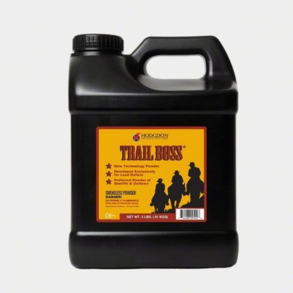 Picture of Hodgdon TB2 Trail Boss Cowboy Action Powder 2# Bottle State Laws Apply