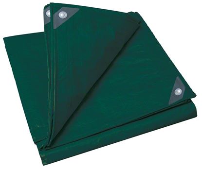 Picture of Stansport T-57 Rip Stop Tarp - 5 Ft X 7 Ft - Green