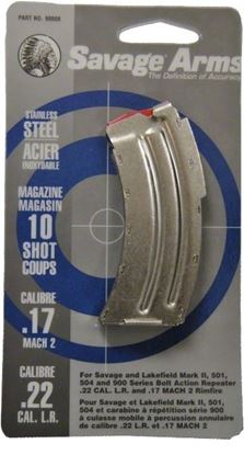 Picture of Savage 90008 Mark II Series Rimfire Magazine 22LR SS 10Rd