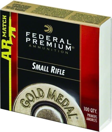 Picture of Federal GM205MAR Gold Metal Match CF Small Rifle Primer AR Rifle