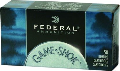 Picture of Federal 737 Champion Rimfire Rifle Ammo 22 WMR, FMJ, 40 Grains, 1880 fps, 50 Rounds, Boxed