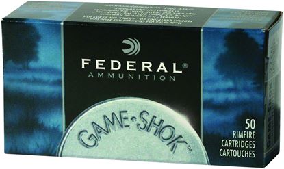 Picture of Federal 710 Game-Shok Rimfire Rifle Ammo 22 LR, CPS, 40 Grains, 1240 fps, 50 Rounds, Boxed