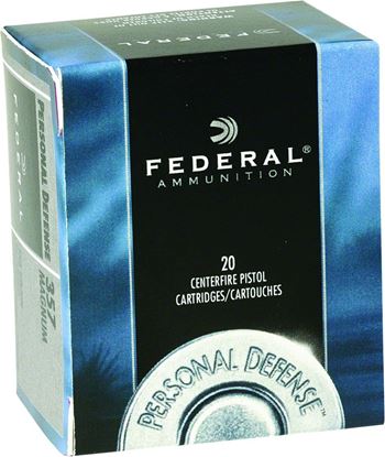 Picture of Federal PD45HS3H Premium Personal Defense Low Recoil Pistol Ammo 45 ACP, Hydra-Shok JHP, 165 Gr, 1060 fps, 20 Rnd