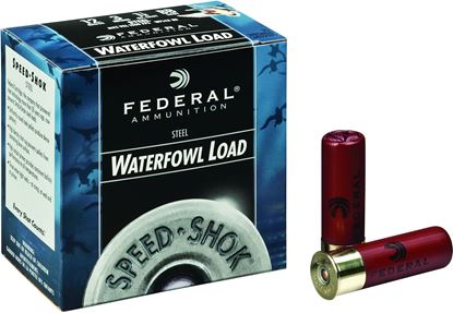 Picture of Federal WF143-BB Speed-Shok Waterfowl Shotshell 12 GA, 3 in, No. BB, 1-1/8oz, 4.56 Dr, 1550 fps, 25 Rnd per Box