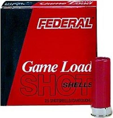 Picture of Federal H204-7.5 Game-Shok Upland - Hi-Brass Shotshell 20 GA, 2-3/4 in, No. 7-1/2, 1oz, 2-3/4 Dr, 1220 fps