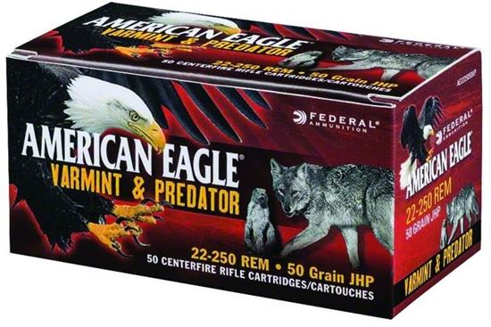 Picture of Federal AE22H35TVP American Eagle Rifle Ammo 22 Hornet 35Gr Tipped Varmint Varmint/Predator