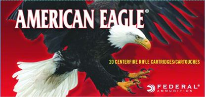 Picture of Federal AE22250G American Eagle Rifle Ammo 22-250 REM, JHP, 50 Grains, 3850 fps, 20, Boxed