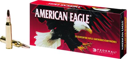 Picture of Federal AE3006M1 American Eagle Rifle Ammo 30-06 SPR, FMJ, 150 Grains, 2740 fps, 20, Boxed, Ideal for M1 Garand
