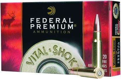 Picture of Federal P300WSMD Premium Vital-Shok Rifle Ammo 300 WSM, NBT, 150 Grains, 3250 fps, 20, Boxed