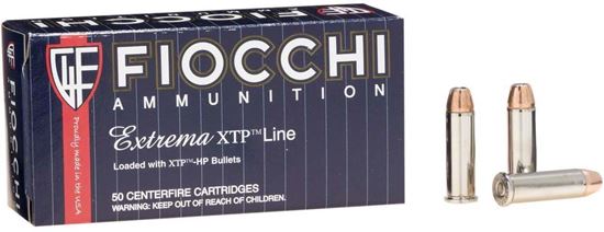 Picture of Fiocchi 38XTPP25 Extrema XTP Line Pistol Ammo 38 SPL, XTP JHP, 125 Gr, 1050 fps, 25 Rnd, Boxed