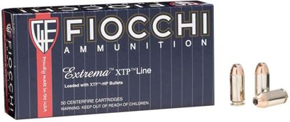 Picture of Fiocchi 40XTP25 Extrema Pistol Ammo 40 S&W, XTP JHP, 155 Gr, 1160 fps, 25 Rnd, Boxed