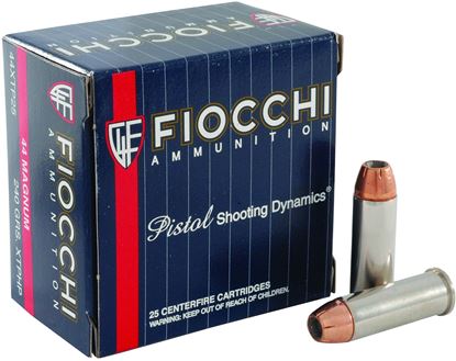 Picture of Fiocchi 44XTP25 Extrema Pistol Ammo 44 MAG, XTP JHP, 240 Gr, 1350 fps, 25 Rnd, Boxed