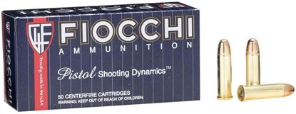 Picture of Fiocchi 38G Shooting Dynamics Pistol Ammo 38 SPL, FMJ, 158 Gr, 730 fps, 50 Rnd, Boxed