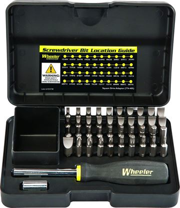 Picture of Wheeler 954621 Professional Gunsmithing Screwdriver Set 43pc