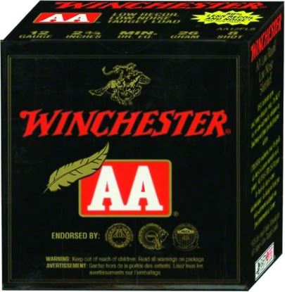 Picture of Winchester AAM127 AA Shotshell 12 GA 2-3/4" 1-1/8oz 3Dr 25Rnd Target 1200FPS