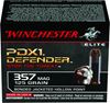 Picture of Winchester S357MPDB Defender Elite PDX1 Pistol Ammo 357 MAG, BJHP, 125 Gr, 1325 fps, 20 Rnd, Boxed