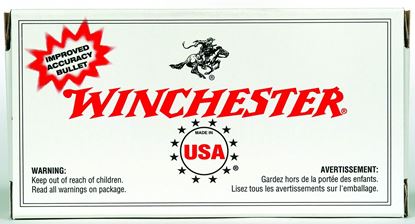 Picture of Winchester USA38SPVP Pistol Ammo 38 SPL, FMJ, 130 Gr, 800 fps, 100 Rnd, Boxed