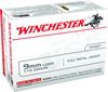Picture of Winchester USA9MMVP Pistol Ammo 9MM, FMJ, 115 Gr, 1190 fps, 100 Rnd, Boxed