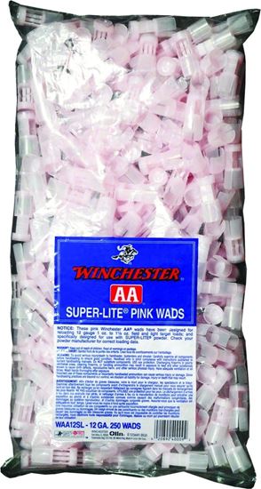 Picture of Winchester WAA12SL Shotshell Wads 12 GA Pink 1 To 1-1/8oz