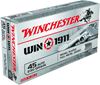 Picture of Winchester X45T 1911 Pistol Ammo 45 ACP, FMJ, 230 Gr, 880 fps, 50 Rnd, Boxed