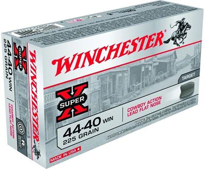 Picture of Winchester USA4440CB USA Cowboy Rifle Ammo 44-40 , Lead, 225 Grains, 750 fps, 50, Boxed