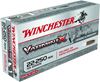 Picture of Winchester X22250P Super-X Rifle Ammo 22-250 REM, Varmint X, 55 Grains, 3680 fps, 20, Boxed