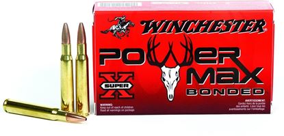 Picture of Winchester X30WM1BP Super-X Rifle Ammo 300 WIN, Power Max Bonded, 150 Grains, 3290 fps, 20, Boxed