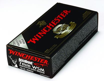 Picture of Winchester S7MMWSMCT Supreme Rifle Ammo 7MM WSM, AccuBond-CT, 160 Grains, 3050 fps, 20, Boxed