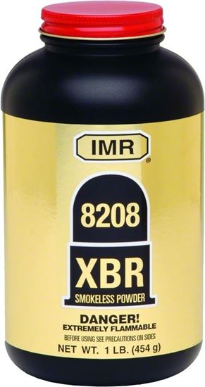 Picture of IMR 982081 8208 XBR Smokeless Rifle Powder 1Lb State Laws Apply