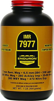 Picture of IMR 979771 7977 Enduron Smokeless Rifle Powder 1LB Bottle State Laws Apply