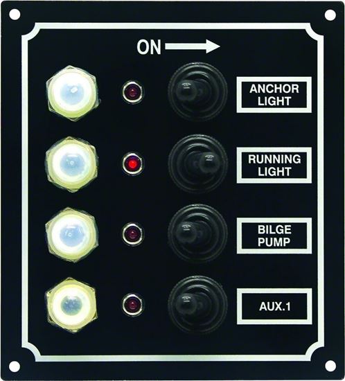 Picture of Invincible Marine Led 4-Switch Panel
