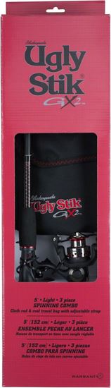 Picture of Shakespeare Ugly Stik Travel Kit with Cloth Travel Bag