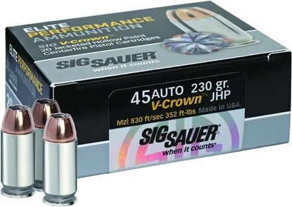 Picture of Sig Sauer E45AP2-20 Elite V-Crown Performance Pistol A