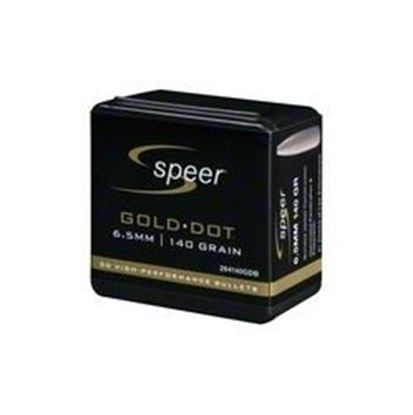 Picture of Speer 264140GDB Reloading Bullets 264-140-Grain Gold Dot 50 Box