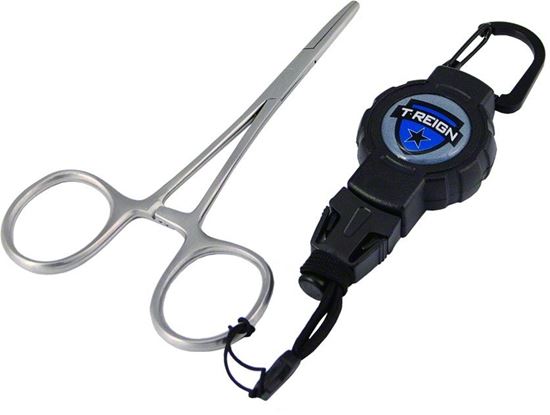 Picture of 5" Forceps With Small Retractable Gear Tether