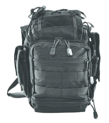 Picture of NcSTAR CVFRB2918B PVC First Responders Utility Bag Black