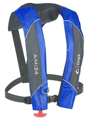 Picture of Onyx Am-24 Automatic/Manual Inflatable Life Jacket