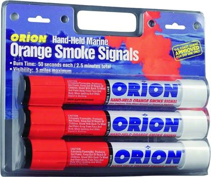 Picture of Orion Hand-Held Orange Smoke Signals