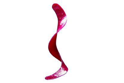Picture of Otter CLR Curly Long Tails 6 1/2", Red 8/Jar