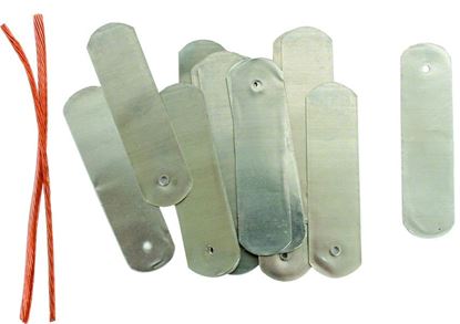 Picture of Pete Rickard HB379 Zinc Trap Tags 25Pk