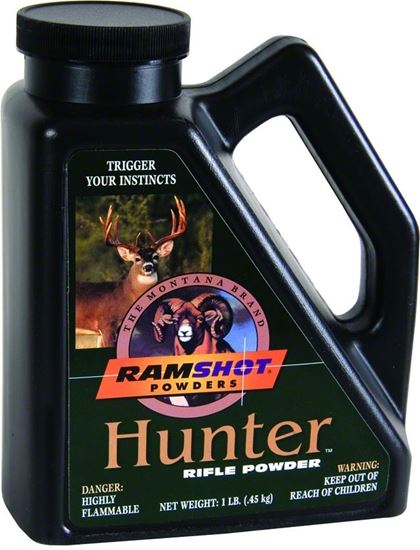 Picture of Ramshot HUNTER Smokeless Rifle Powder 1Lb State Laws Apply
