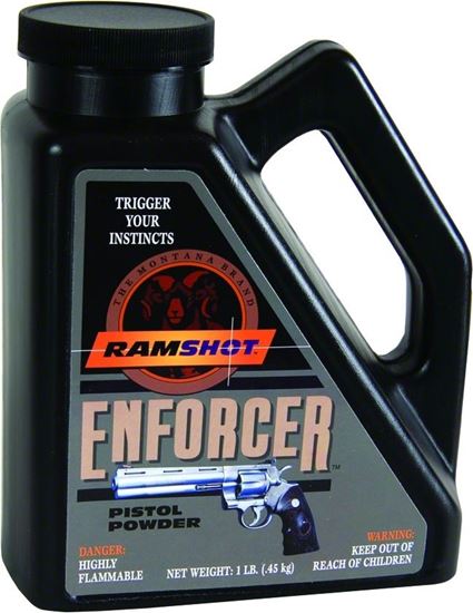 Picture of Ramshot ENFORCER Smokeless Pistol Powder 1 Lb State Laws Apply