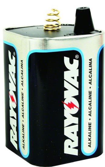 Picture of Rayovac 806 6V Alkaline Battery Spring Top