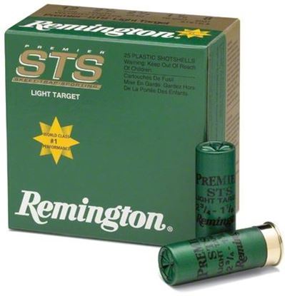 Picture of Remington STS12NH7 Premier Shotshell 12 GA, 2-3/4 in, No. 7-1/2, 1-1/8oz, HDCP Dr, 1235 fps, 25 Rnd per Box