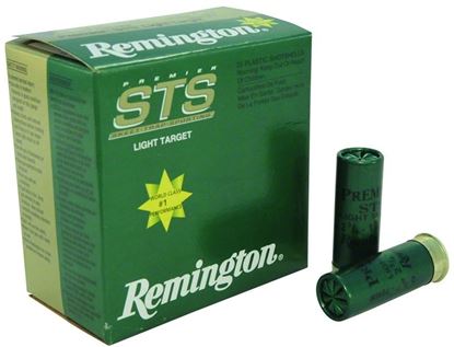 Picture of Remington STS12L7 Premier Shotshell 12 GA, 2-3/4 in, No. 7-1/2, 1-1/8oz, 2-3/4 Dr, 1145 fps, 25 Rnd per Box