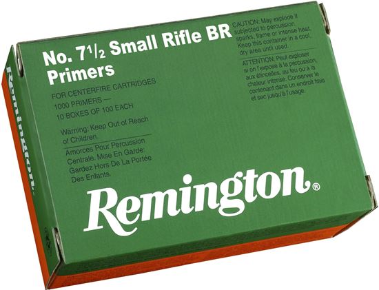 Picture of Remington X22628 Centerfire Primers 7-1/2 Sm Rifle Br Primers
